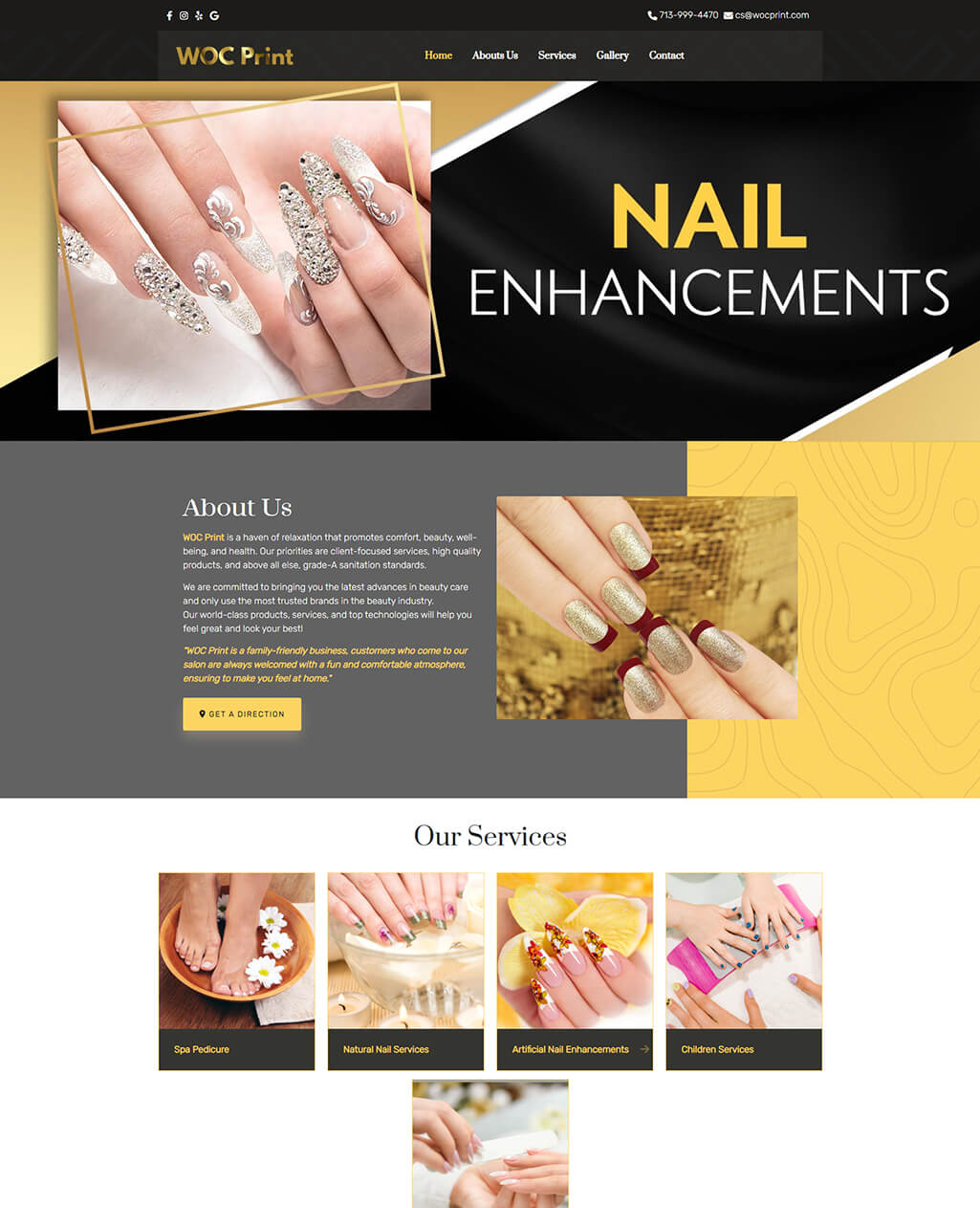How To Make a Website for a Nail Salon - EASY & CHEAP! - YouTube